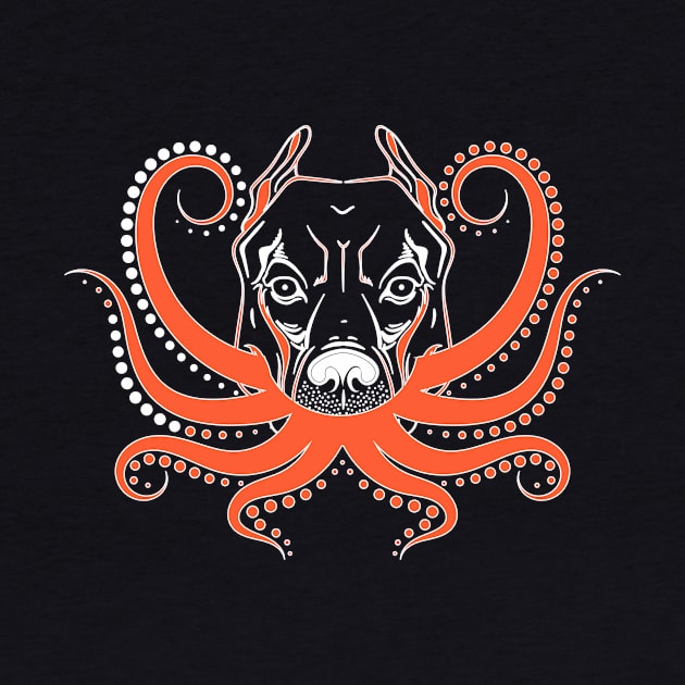 Scary Davy Jones Dog Halloween Shirt by Patricke116